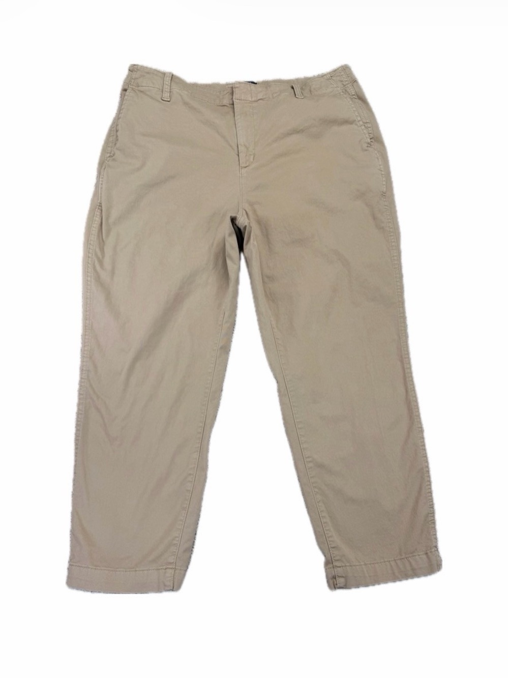 Gap Women’s Slim Ankle Chino Pant Khaki High Rise Size 16